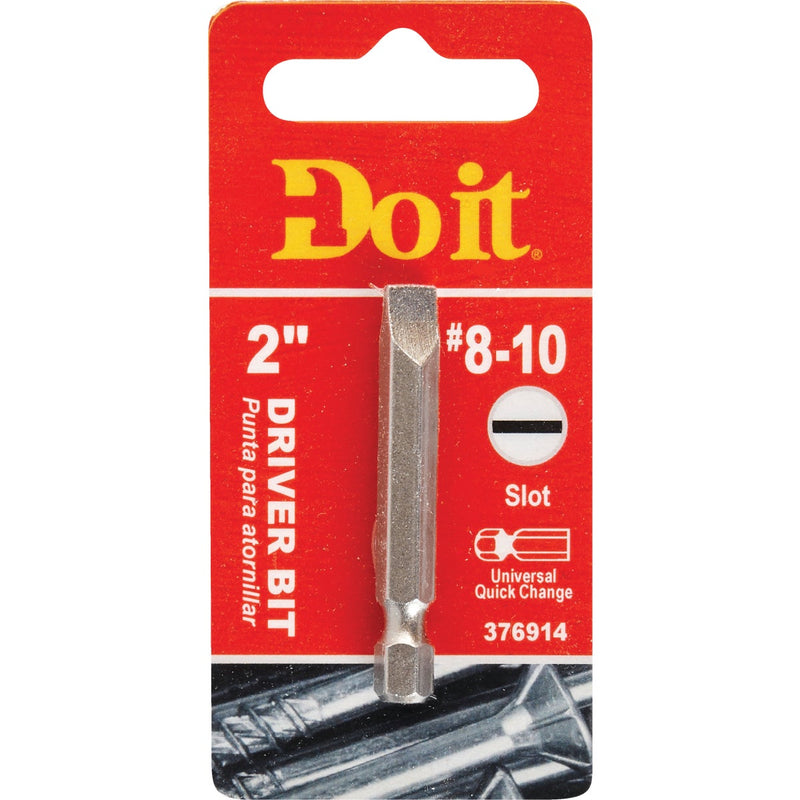 Do it #8-10 Slotted 2 In. Power Screwdriver Bit