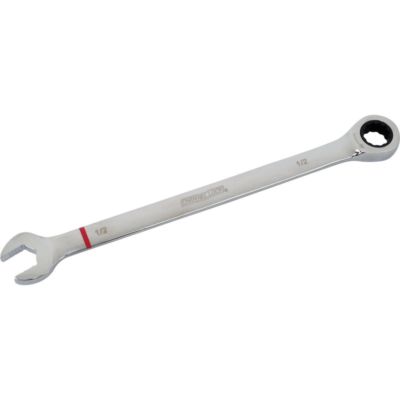 Channellock Standard 1/2 In. 12-Point Ratcheting Combination Wrench