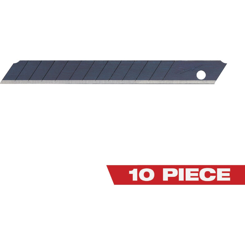 Milwaukee 9mm 13-Point Precision Snap-Off Knife Blade (10-Pack)