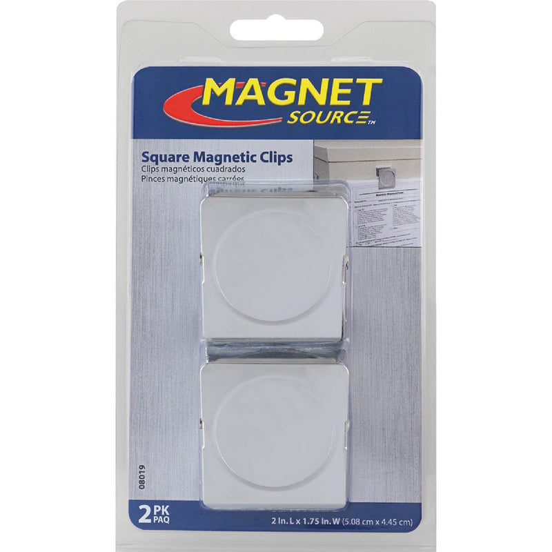 MagnetSource 9 Lb. Capacity Magnetic Metal Clips (2-Pack)