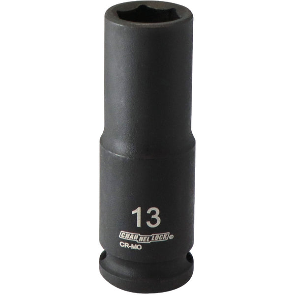 Channellock 3/8 In. Drive 13 mm 6-Point Deep Metric Impact Socket