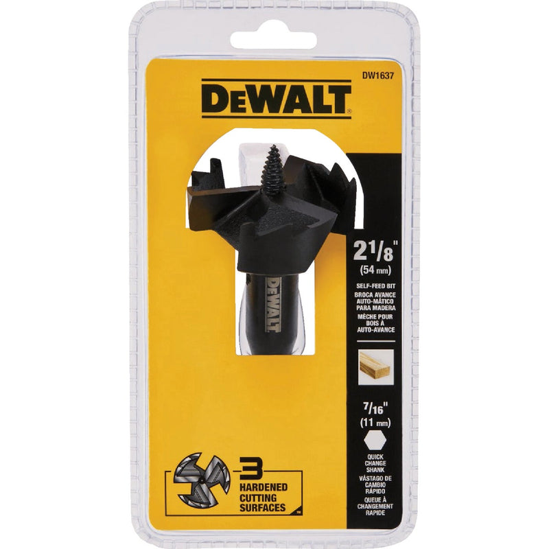 DEWALT 2-1/8 In. Heavy Duty Self-Feed Wood Bit