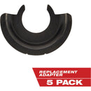 Milwaukee OPEN-LOK 3-1/2 In. Multi-Tool Oscillating Blade Adapter for Dremel (5-Pack)