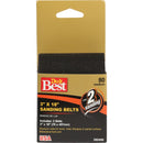 Do it Best 3 In. x 18 In. 80 Grit Heavy-Duty Premium Sanding Belt (2-Pack)