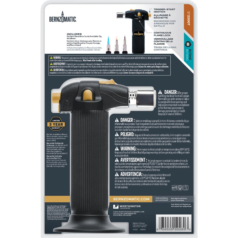 Bernzomatic Maker Precision Torch