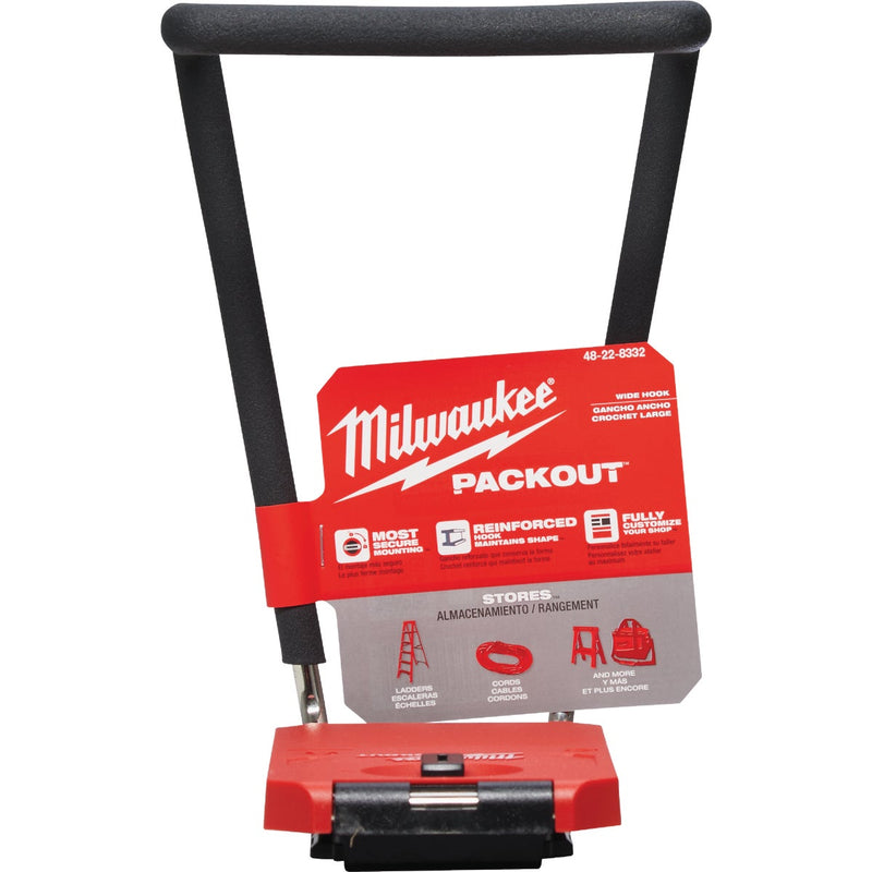 Milwaukee PACKOUT Wide Hook, 25 Lb. Capacity