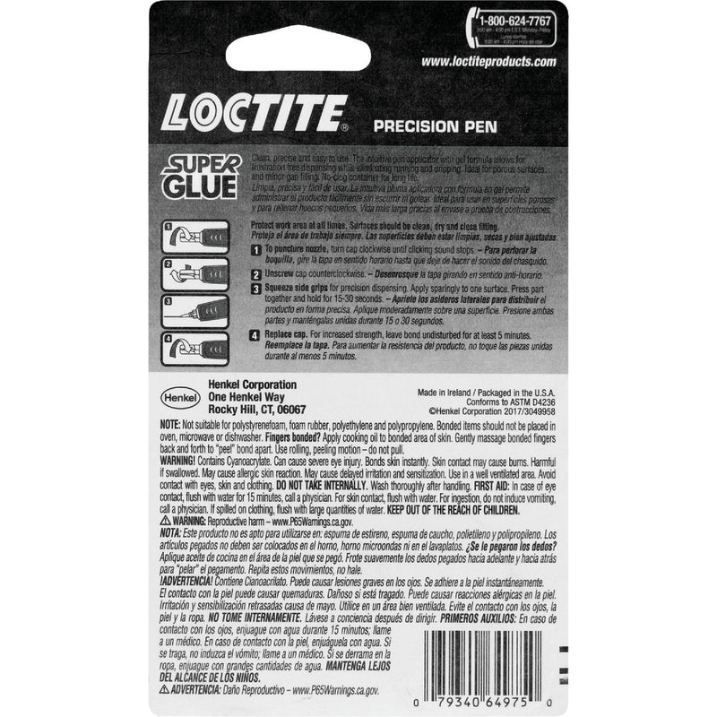 LOCTITE 0.14 Oz. Gel Super Glue Precision Pen