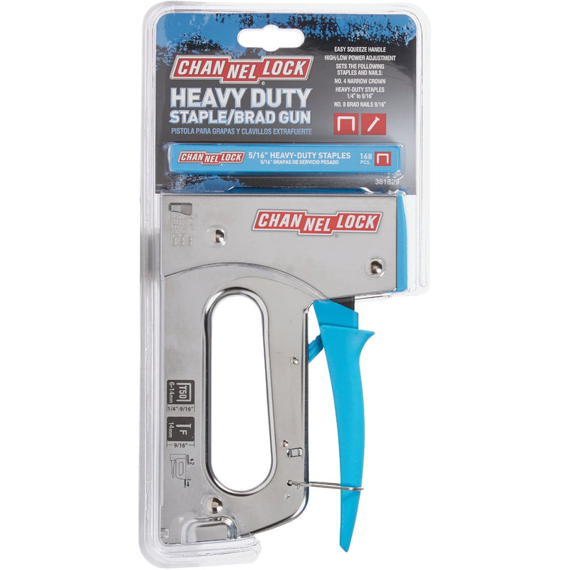 Channellock Heavy-Duty Brad Nail and Staple Gun