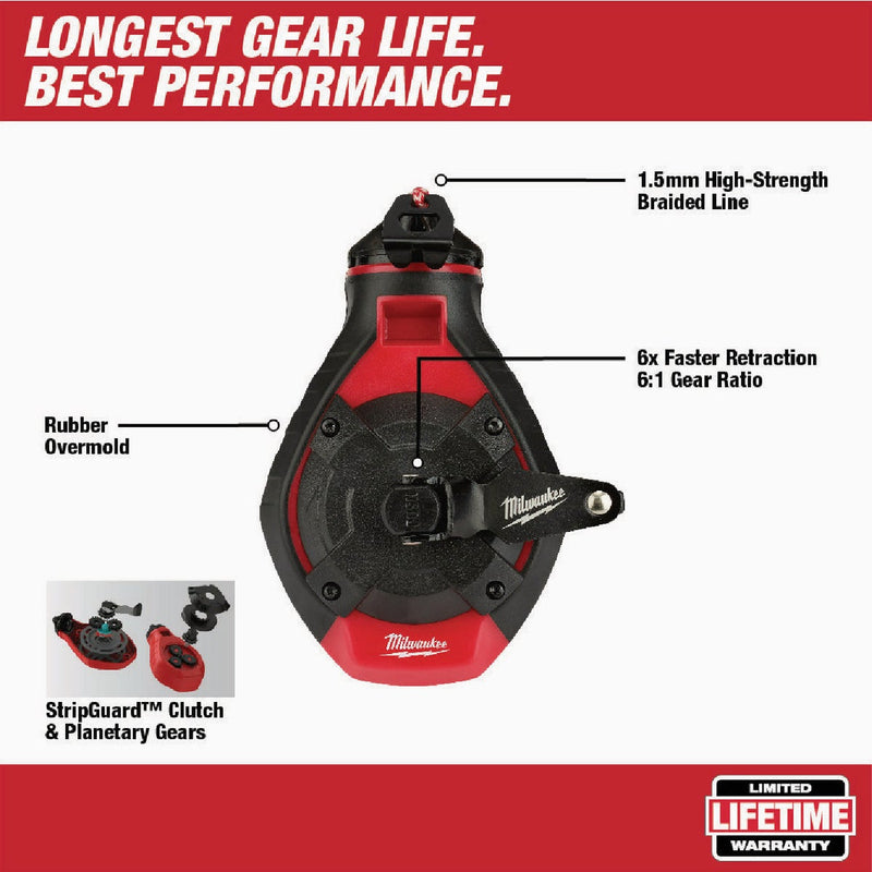 Milwaukee 100 Ft. Bold Line Chalk Reel