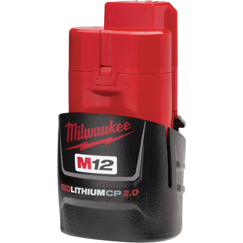 Milwaukee M12 REDLITHIUM 12 Volt Lithium-Ion CP 2.0 Ah Tool Battery