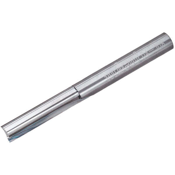 Freud Carbide Tip 1/4 In. Double Flute Straight Bit