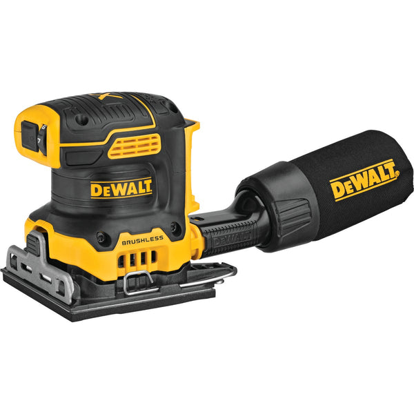 DEWALT 20V MAX XR Brushless 1/4 Sheet Variable Speed Cordless Sander (Tool Only)