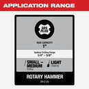 Milwaukee M18 FUEL Brushless 1 In. SDS-Plus Cordless Rotary Hammer (Tool Only)