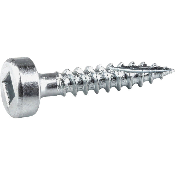 Kreg #8 x 3/4 In. Square Fine Thread Pan Head Zinc Pocket-Hole Screw (100 Ct.)