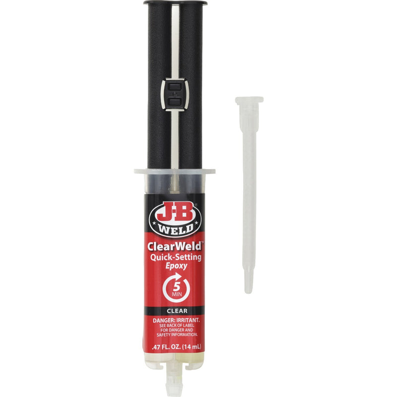 J-B Weld 0.47 Oz. ClearWeld Epoxy