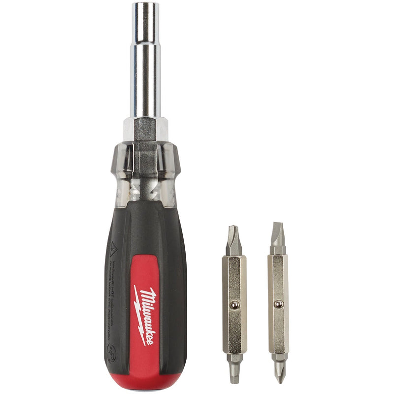 Milwaukee 13-in-1 Cushion Grip Multi-Bit Screwdriver with ECX