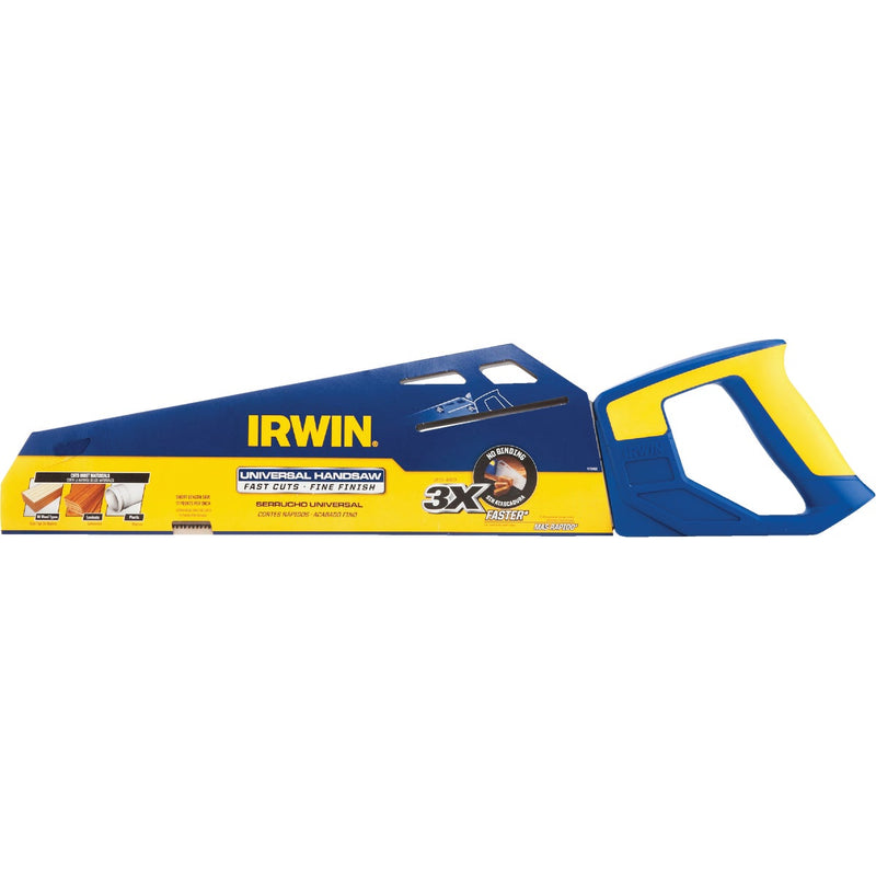 Irwin 15 In. L. Blade 12 PPI High Density Resin Handle Hand Saw