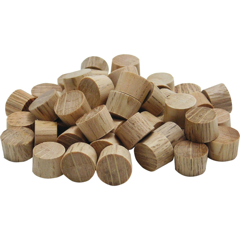 General Tools 3/8 In. Oak Flat Head Plug (50-Count)