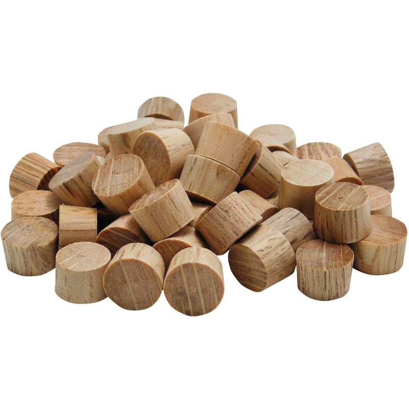 General Tools 3/8 In. Oak Flat Head Plug (50-Count)