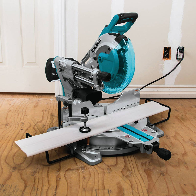 Makita 10 In. 15-Amp Dual-Bevel Sliding Compound Miter Saw with Laser