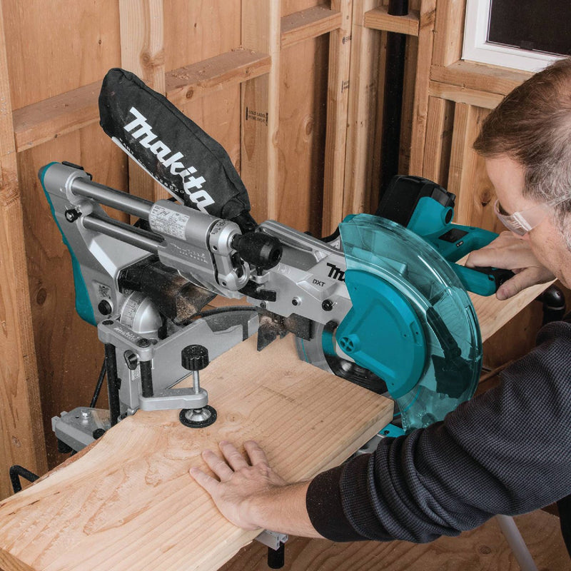 Makita 10 In. 15-Amp Dual-Bevel Sliding Compound Miter Saw with Laser