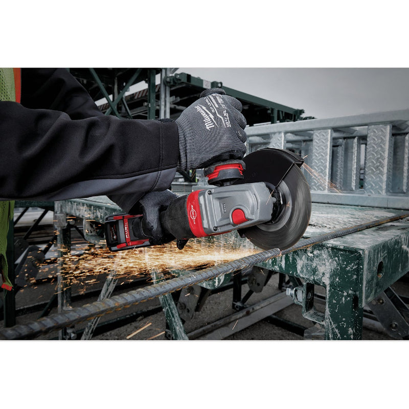 Milwaukee M18 FUEL 4-1/2 In. / 6 In. Brushless Braking Cordless Angle Grinder with Paddle Switch No Lock (Tool Only)