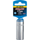 Channellock 3/8 In. Drive 17 mm 6-Point Deep Metric Socket