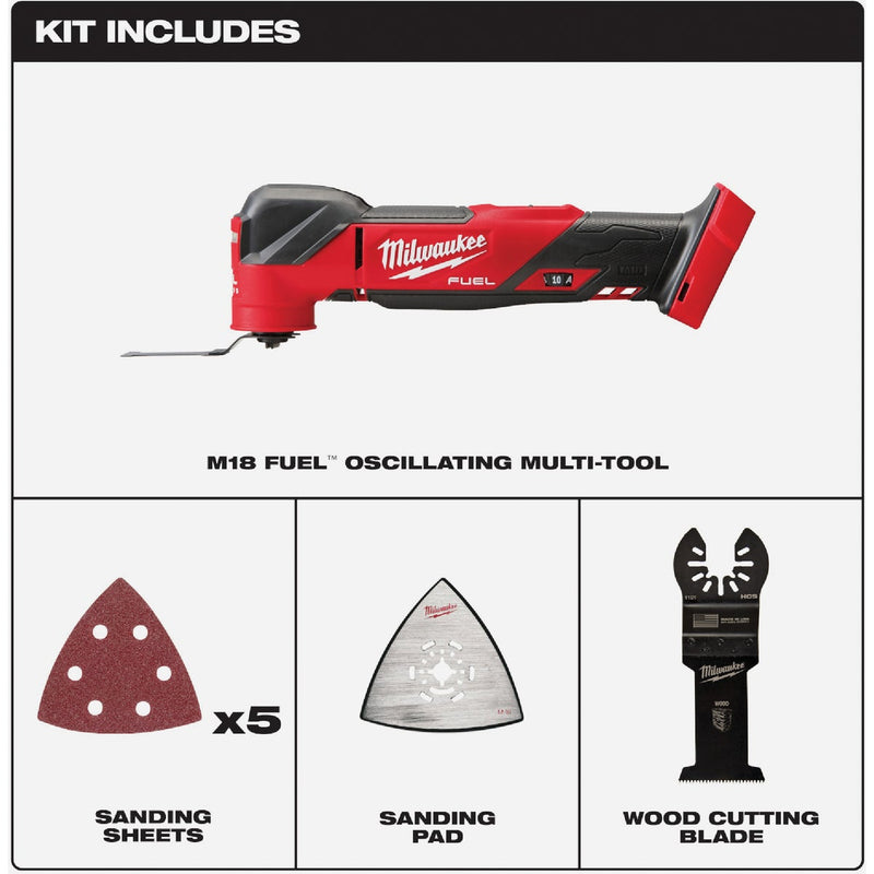 Milwaukee M18 FUEL Brushless Cordless Oscillating Multi-Tool (Tool Only)