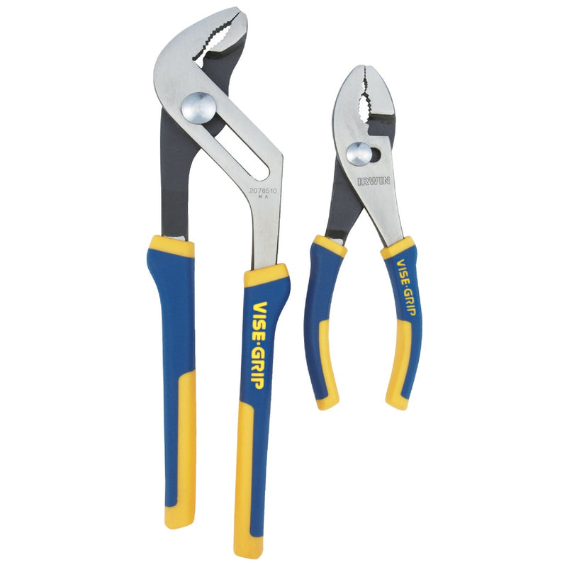 Irwin Vise-Grip ProPlier 6 In. Slip Joint and 10 In. Groove Joint Plier Set (2-Piece)