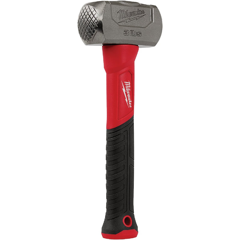 Milwaukee 3 Lb. Forged Steel Drilling Hammer with Fiberglass Handle