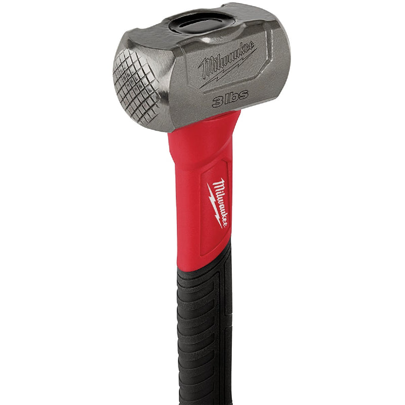 Milwaukee 3 Lb. Forged Steel Drilling Hammer with Fiberglass Handle