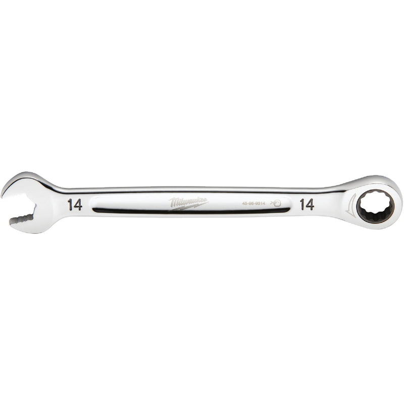 Milwaukee Metric 14 mm 12-Point Ratcheting Combination Wrench