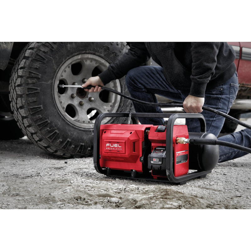 Milwaukee M18 FUEL Brushless 2 Gal. Portable 135 psi Cordless Air Compressor (Tool Only)