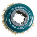 Makita X-LOCK 3 In. Crimped 0.012 In. Brass Coated Carbon Steel Cup Angle Grinder Wire Brush
