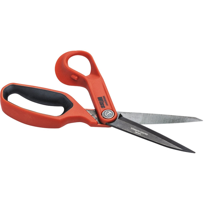 Crescent Wiss 9.5 In. Titanium Coated Offset Left Hand Tradesman Shears