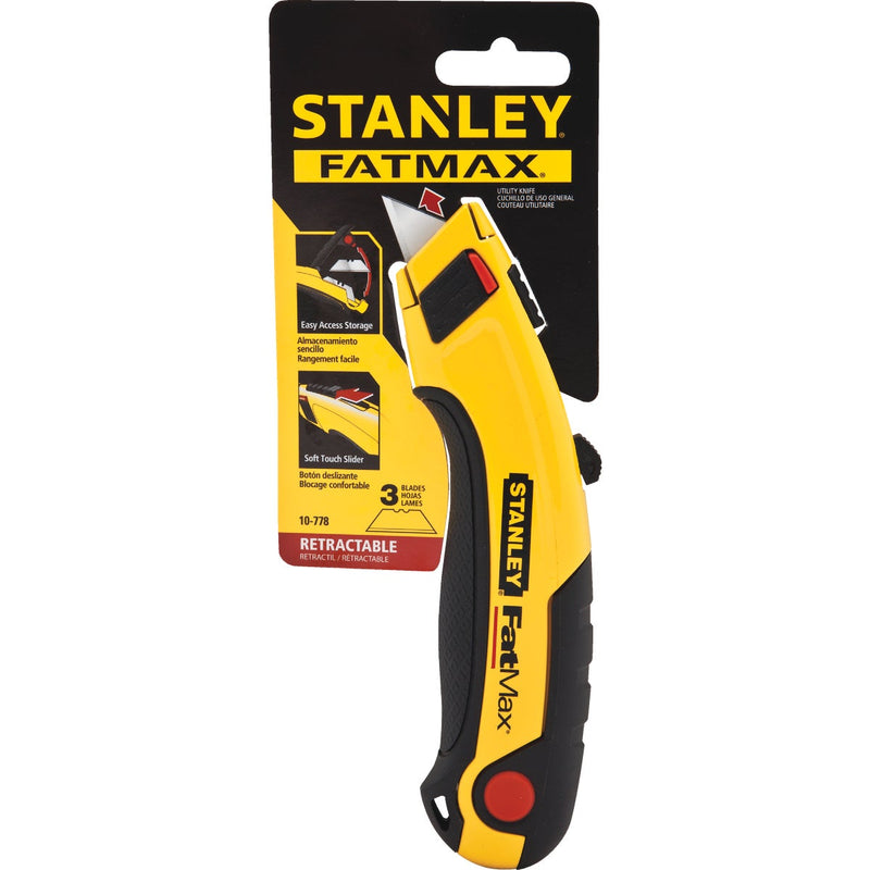 Stanley FatMax Retractable Straight Utility Knife