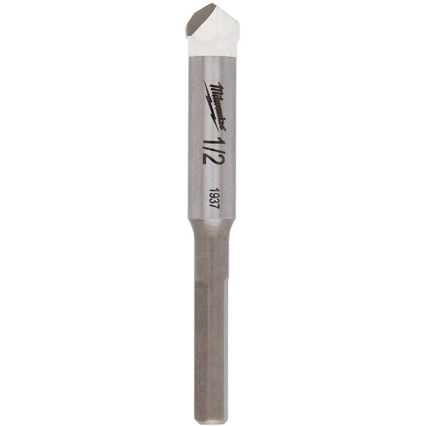 Milwaukee 1/2 In. Natural Stone, Glass and Tile Drill Bit