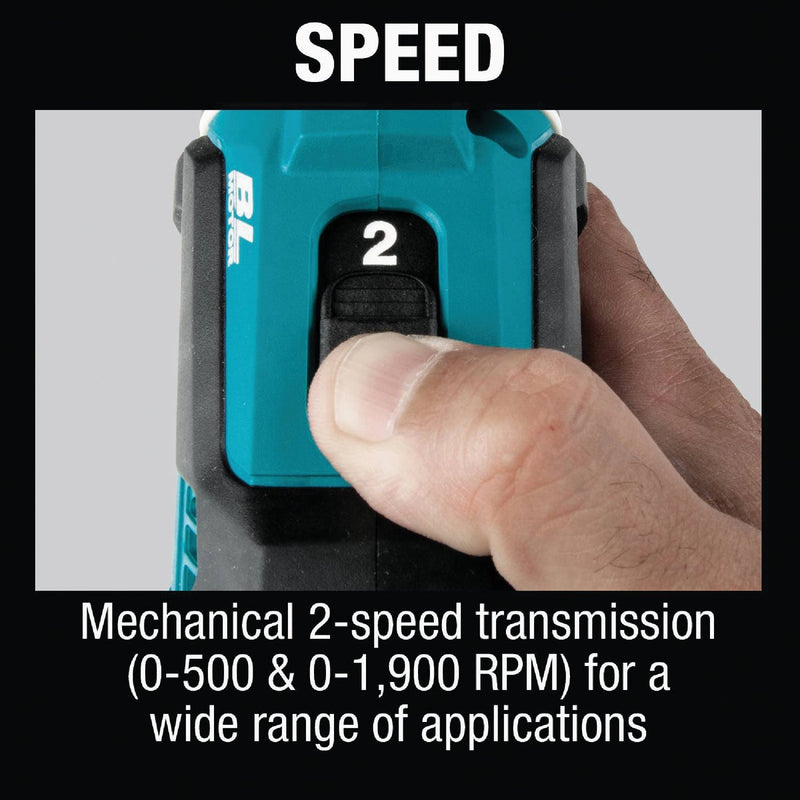 Makita 18-Volt LXT Lithium-Ion 1/2 In. Brushless Cordless Drill/Driver Kit