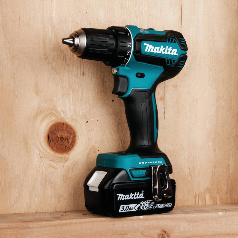 Makita 18-Volt LXT Lithium-Ion 1/2 In. Brushless Cordless Drill/Driver Kit