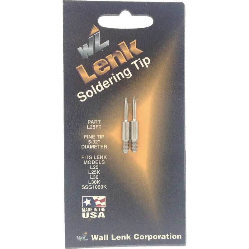 Wall Lenk 5/23 In. Soldering Iron Fine Tips (2-Pack)