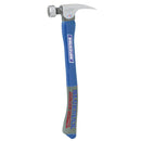 Vaughan BlueMax California 19 Oz. Milled-Face Framing Hammer with Hickory Handle
