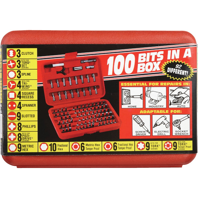 Best Way Tools 100-Piece Screwdriver Bit Set