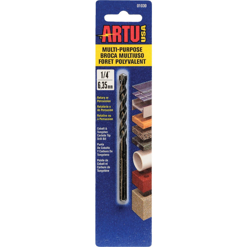 ARTU 1/4 In. Cobalt General Purpose Drill Bit