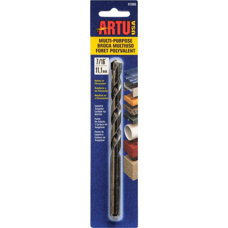ARTU 7/16 In. Cobalt General Purpose Drill Bit