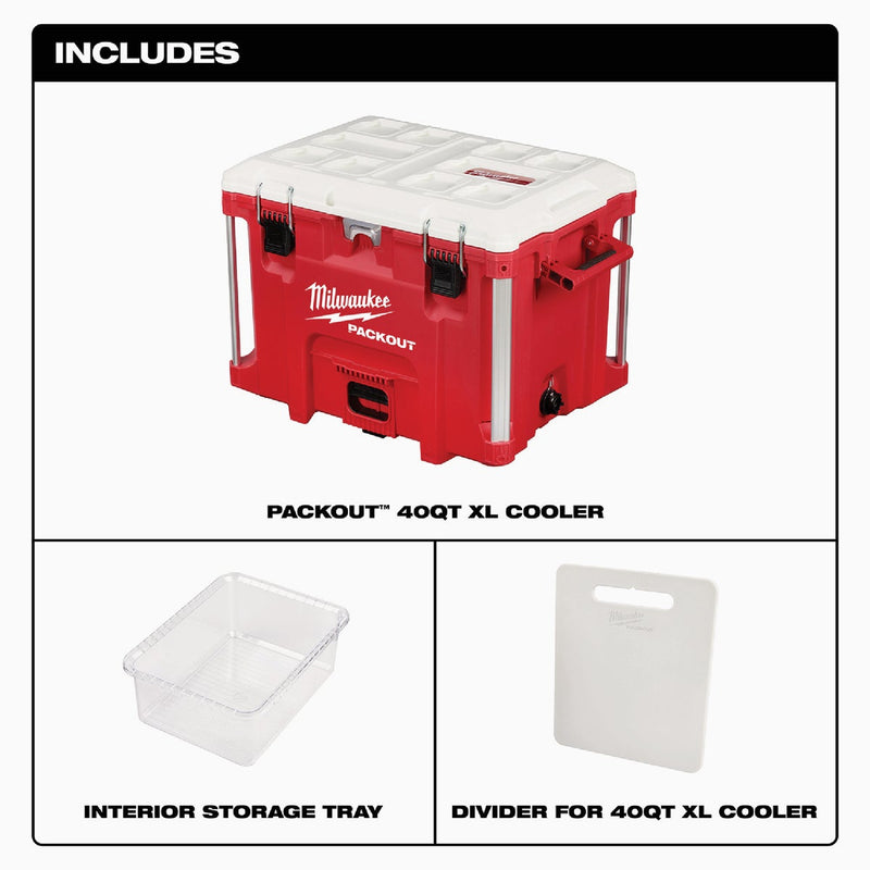 Milwaukee PACKOUT 40 Qt. XL Cooler