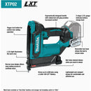 Makita 18-Volt LXT Lithium-Ion 23-Gauge Cordless Pin Nailer (Tool Only)