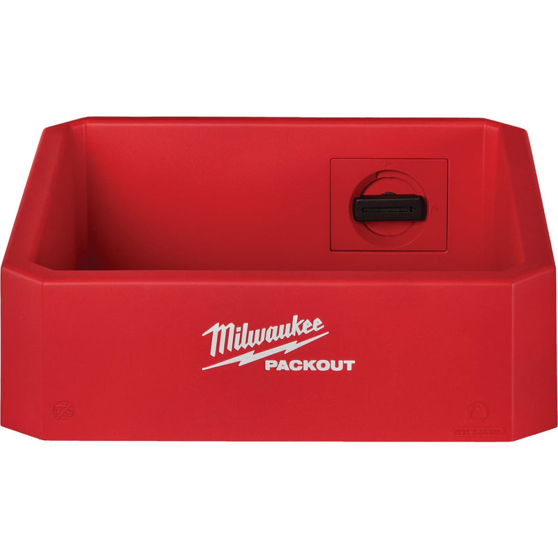 Milwaukee PACKOUT Plastic Red Compact Shelf