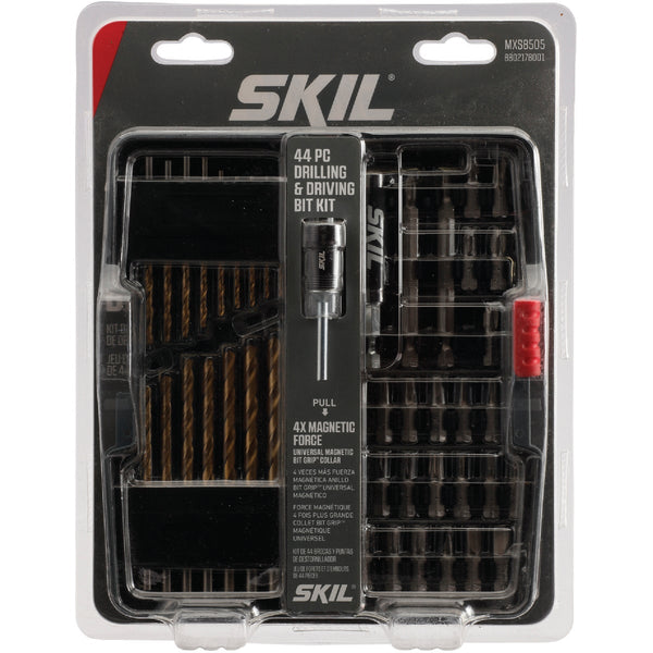 SKIL 44-Piece Drill and Drive Set with Bit Grip Magnetic Bit Collar