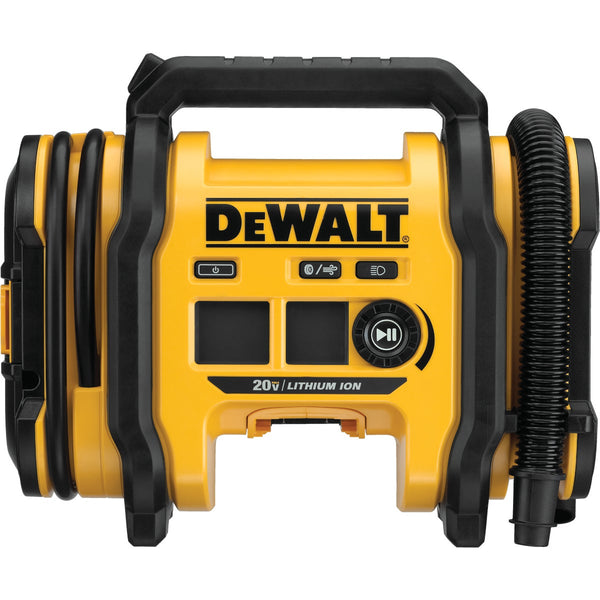 DEWALT 20 Volt MAX Lithium-Ion 160 psi Corded/Cordless Inflator (Tool Only)