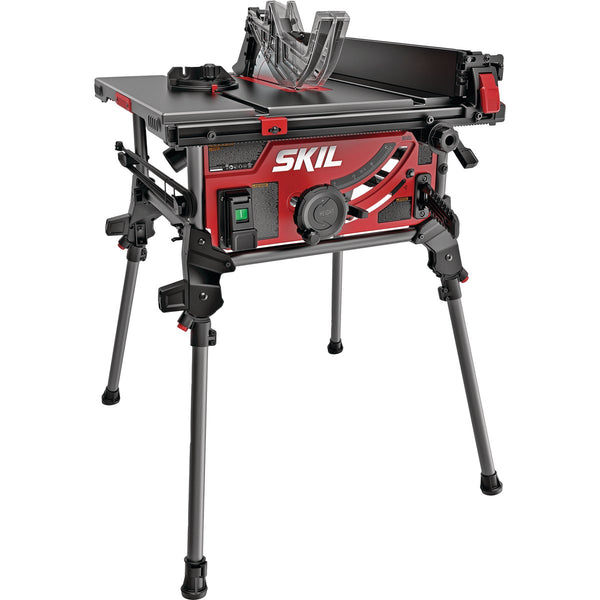 SKIL 15A 10 In. Table Saw with Integrated Folding Stand